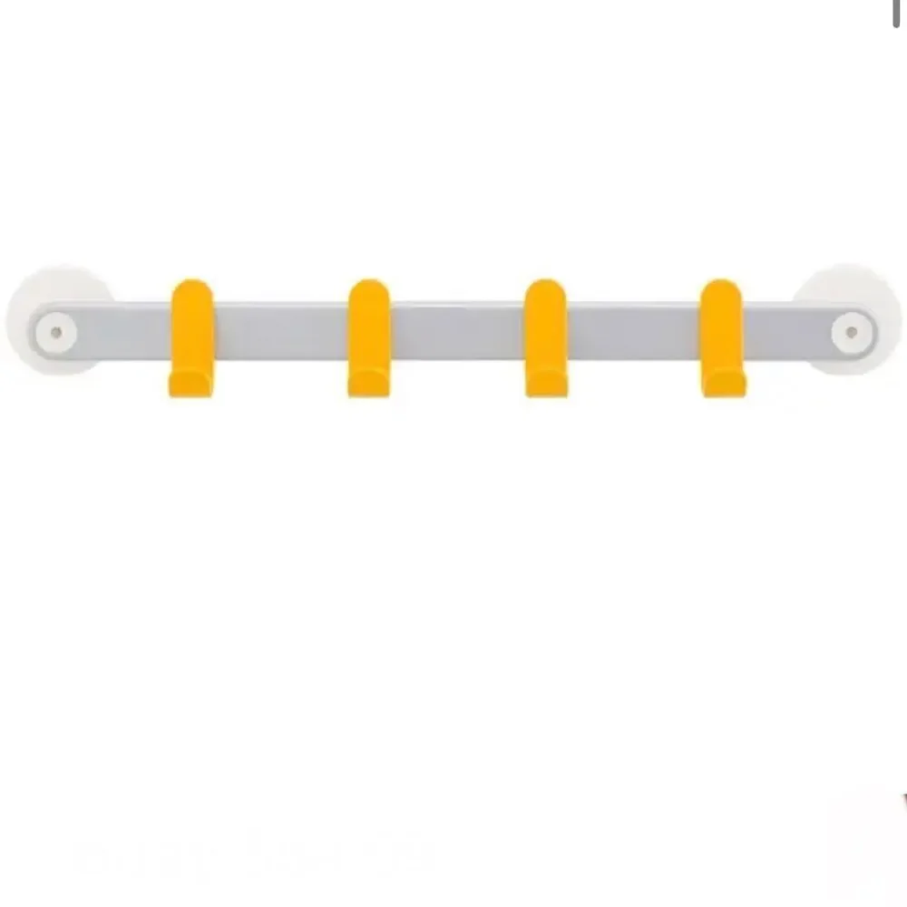SABI SPACE 45CM Yellow Hooks on Aluminum Rail-NEW!
